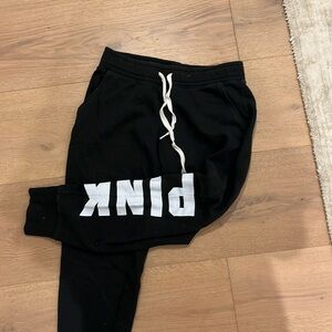 Pink Victoria secret sweatpants